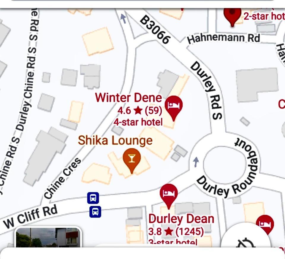 The Winter Dene Hotel Bournemouth Eksteriør billede